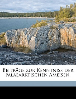 Carte Beitrage Zur Kenntniss Der Palaearktischen Ameisen. C. Emery