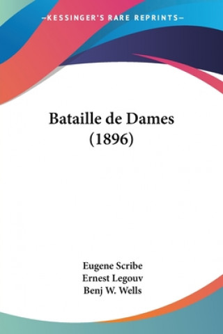 Knjiga Bataille de Dames (1896) Eugene Scribe
