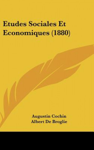 Carte Etudes Sociales Et Economiques (1880) Augustin Cochin