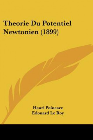 Libro Theorie Du Potentiel Newtonien (1899) Henri Poincare