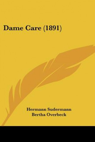 Libro Dame Care (1891) Hermann Sudermann