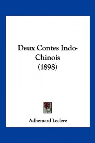 Livro Deux Contes Indo-Chinois (1898) Adhemard Leclere
