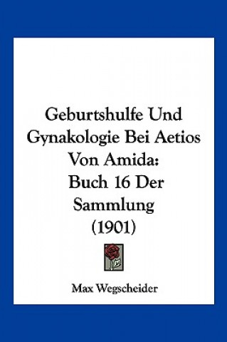 Carte Geburtshulfe Und Gynakologie Bei Aetios Von Amida: Buch 16 Der Sammlung (1901) Max Wegscheider