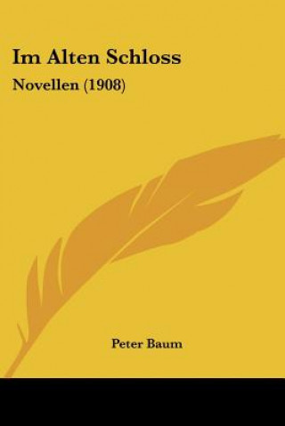 Buch Im Alten Schloss: Novellen (1908) Peter Baum