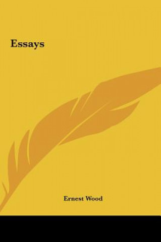 Buch Essays Ernest Wood