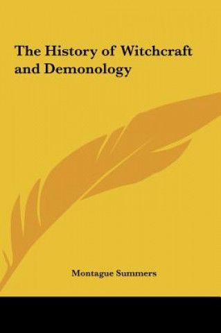 Carte The History of Witchcraft and Demonology Montague Summers