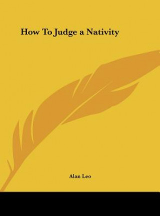 Carte How to Judge a Nativity Alan Leo