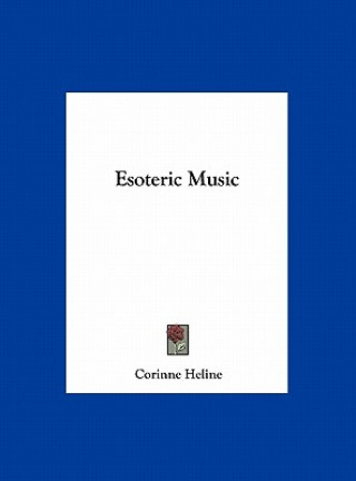 Libro Esoteric Music Corinne Heline