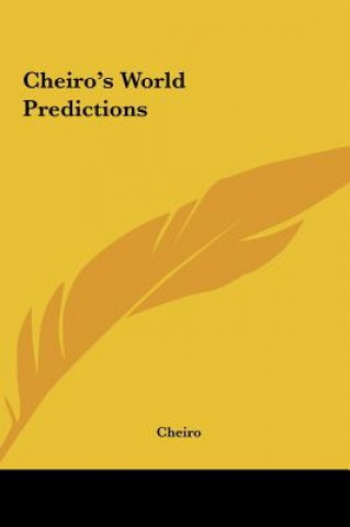 Könyv Cheiro's World Predictions Cheiro