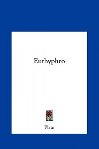 Kniha Euthyphro Plato