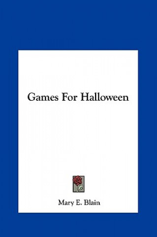 Buch Games for Halloween Mary E. Blain