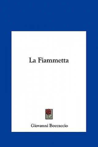 Libro La Fiammetta Giovanni Boccaccio