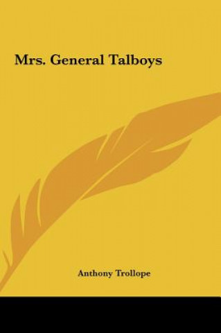 Libro Mrs. General Talboys Anthony Trollope