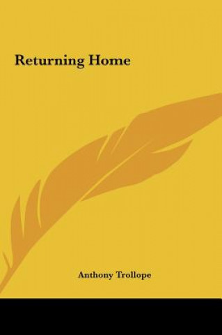 Libro Returning Home Anthony Trollope