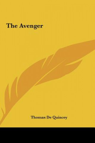 Könyv The Avenger Thomas de Quincey