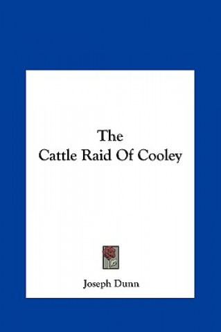 Kniha The Cattle Raid of Cooley Joseph Dunn