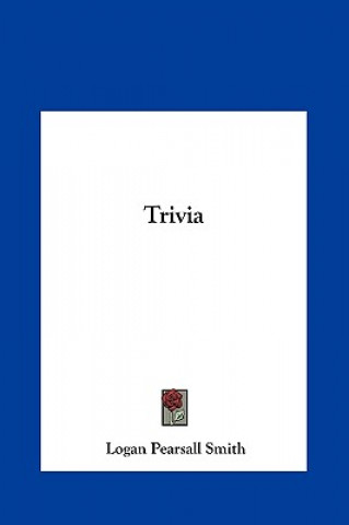 Libro Trivia Logan Pearsall Smith