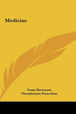 Book Medicine Franz Hartmann