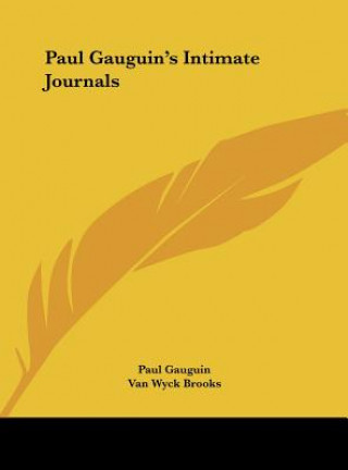 Book Paul Gauguin's Intimate Journals Paul Gauguin