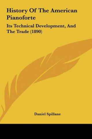 Knjiga History Of The American Pianoforte: Its Technical Development, And The Trade (1890) Daniel Spillane