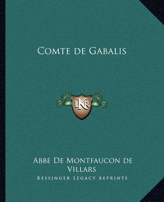 Buch Comte de Gabalis Abbe de Montfaucon de Villars