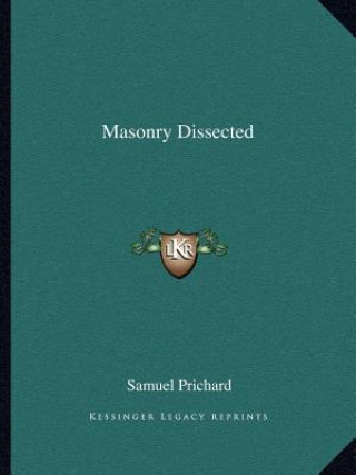 Carte Masonry Dissected Samuel Prichard