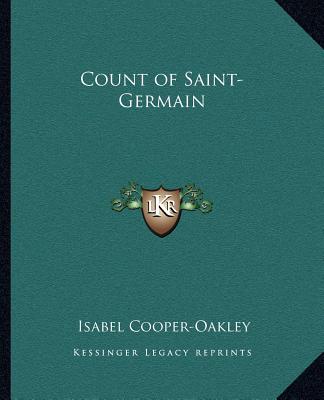 Kniha Count of Saint-Germain Isabel Cooper-Oakley