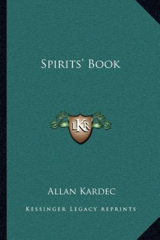 Книга Spirits' Book Allan Kardec