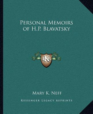 Kniha Personal Memoirs of H.P. Blavatsky Mary K. Neff