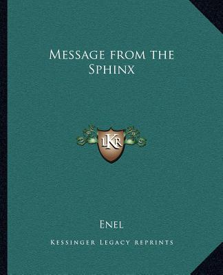 Книга Message from the Sphinx Enel