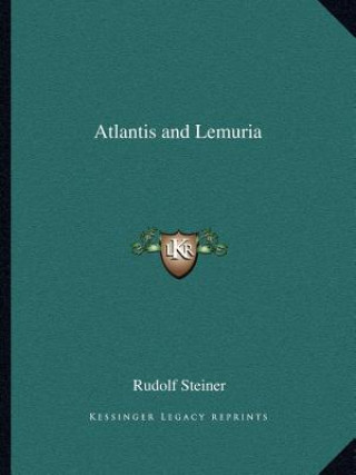 Boek Atlantis and Lemuria Rudolf Steiner