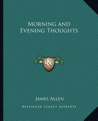 Carte Morning and Evening Thoughts James Allen