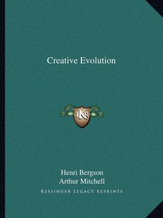 Buch Creative Evolution Henri Louis Bergson