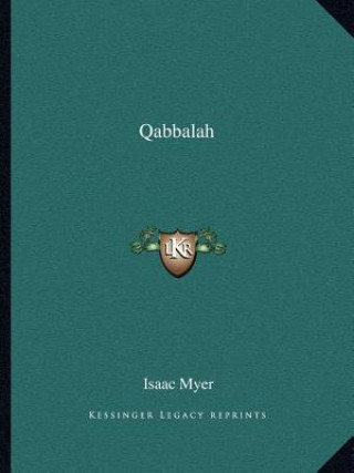 Libro Qabbalah Isaac Myer