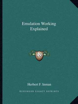 Book Emulation Working Explained Herbert F. Inman