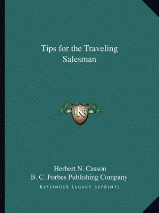 Carte Tips for the Traveling Salesman Herbert Newton Casson