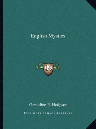 Kniha English Mystics Geraldine E. Hodgson