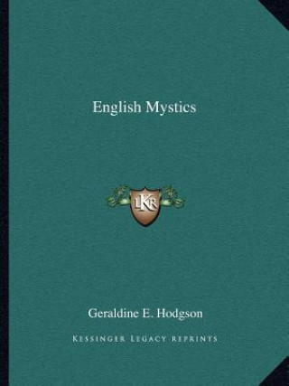 Книга English Mystics Geraldine E. Hodgson