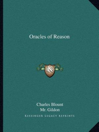 Книга Oracles of Reason Charles Blount