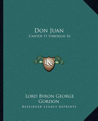 Boek Don Juan: Cantos 11 Through 16 Lord Byron George Gordon