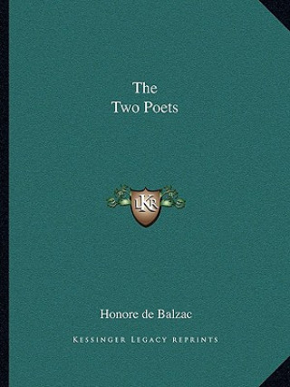 Kniha The Two Poets Honore De Balzac