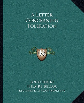 Книга A Letter Concerning Toleration John Locke