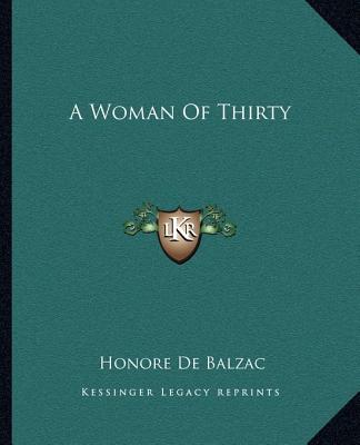 Książka A Woman of Thirty Honore De Balzac