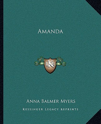 Knjiga Amanda Anna Balmer Myers