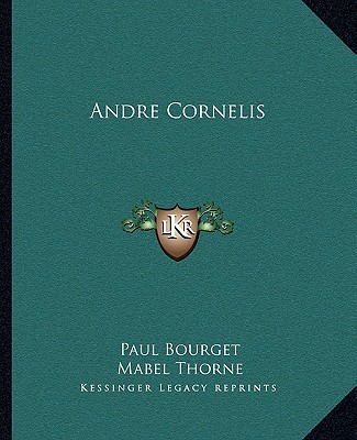 Kniha Andre Cornelis Paul Bourget