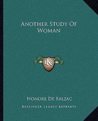 Kniha Another Study of Woman Honore De Balzac