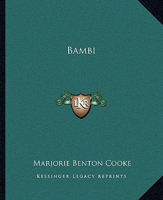 Carte Bambi Marjorie Benton Cooke