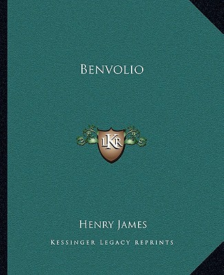 Boek Benvolio Henry James
