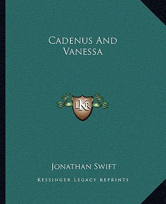 Buch Cadenus and Vanessa Jonathan Swift