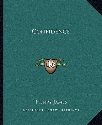 Livre Confidence Henry James